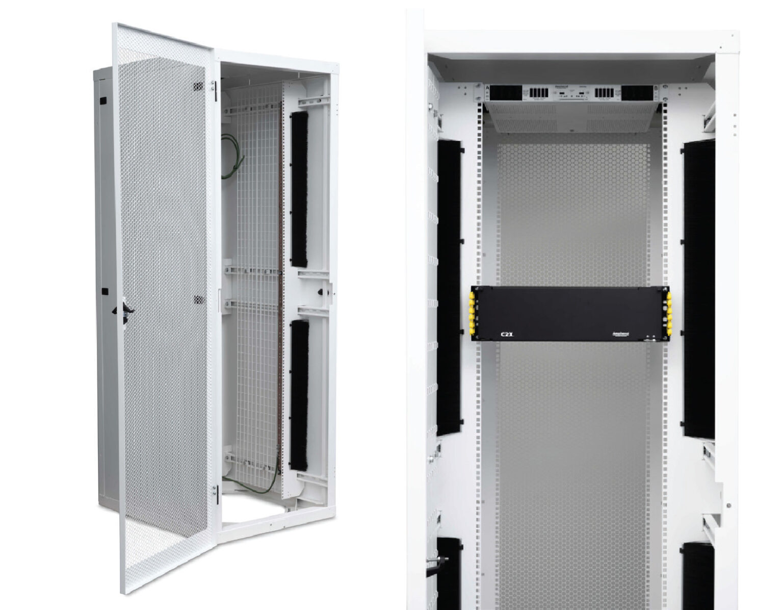 Alpine System™ 4-post Seismic Rack - Amphenol Broadband Solutions